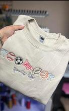 Load image into Gallery viewer, Sports life icon embroidered
