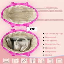 Load image into Gallery viewer, Custom quilted tote bag
