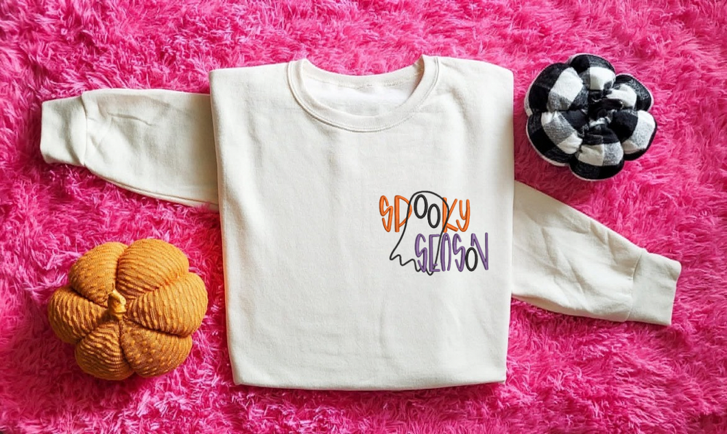 Spooky season - embroidered