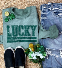 Load image into Gallery viewer, Inside out Sweatshirts- Lucky Themed
