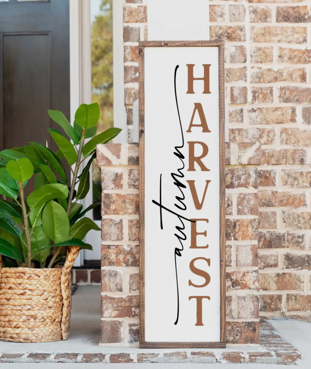 Porch sign - autumn harvest