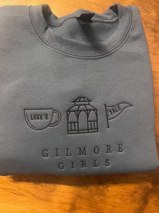 Gilmore girls icon embroidered