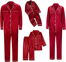 Load image into Gallery viewer, 100% silk satin matching pajamas - end of November ship
