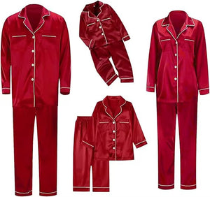 100% silk satin matching pajamas - end of November ship