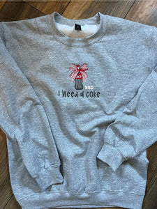 I need a coke embroidered