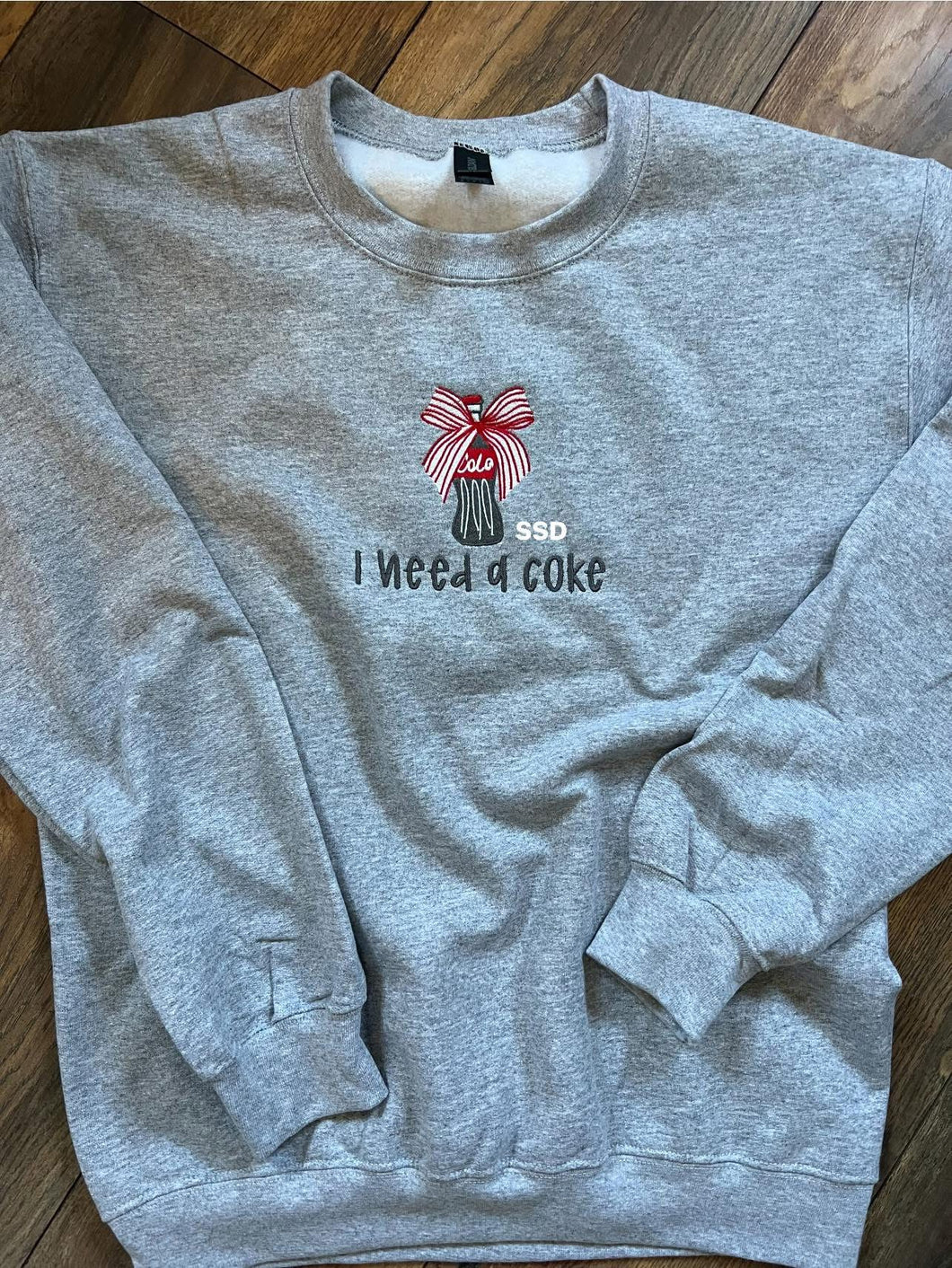 I need a coke embroidered
