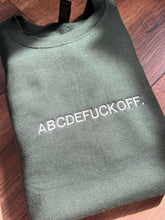 Load image into Gallery viewer, ABCDEFUCKYOU
