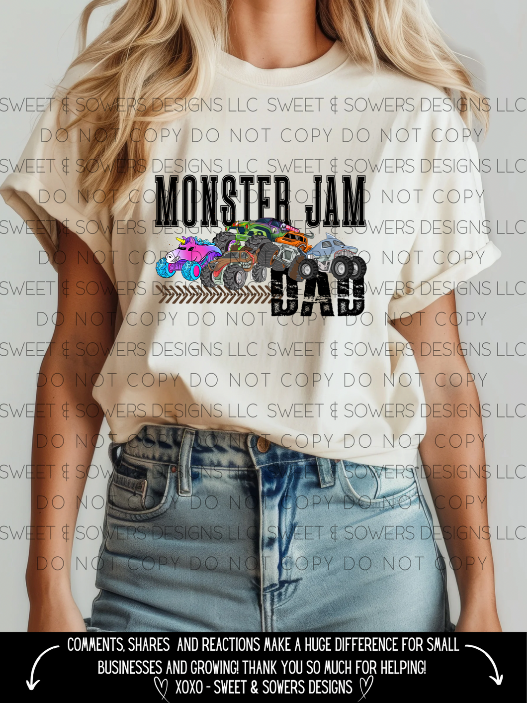 Monster jam - dad