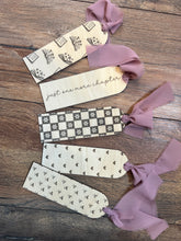 Load image into Gallery viewer, Wooden bookmark
