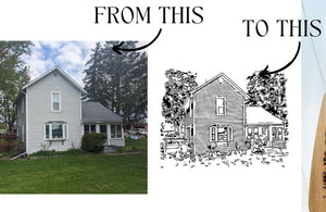 Custom town/recipe/house sketch