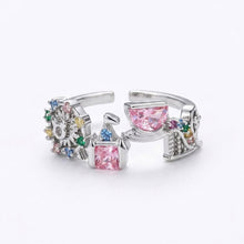 Load image into Gallery viewer, Mouse House Ring + Earring Stud Collection

