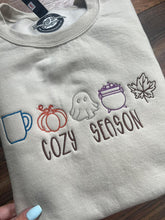 Load image into Gallery viewer, Cozy season icon embroidery

