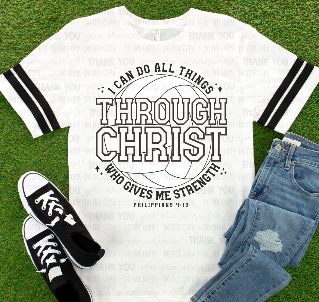 Through Christ - volleyball