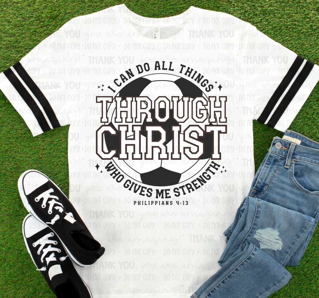 Through Christ - soccer