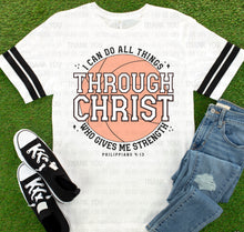 Load image into Gallery viewer, Through Christ - basketball
