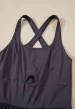 Load image into Gallery viewer, Back cross strapped jogger suit
