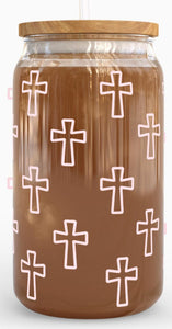 Cross glass