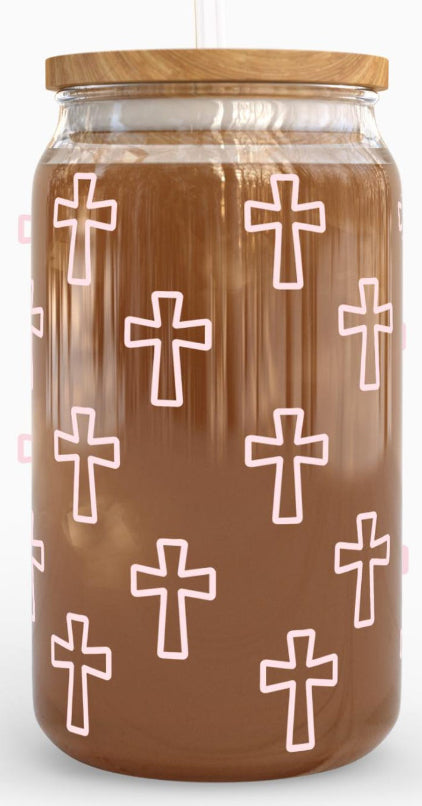 Cross glass