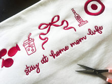 Load image into Gallery viewer, SAHM icon embroidered
