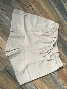 Large tan / brown layered shorts