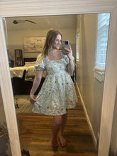 Load image into Gallery viewer, Floral extra lined dress - SMALL - RTS
