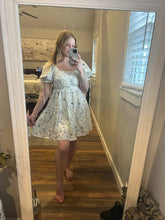 Load image into Gallery viewer, Floral extra lined dress - SMALL - RTS
