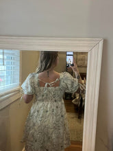 Load image into Gallery viewer, Floral extra lined dress - SMALL - RTS
