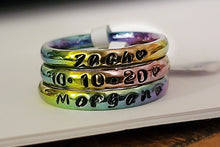 Load image into Gallery viewer, 3mm stamped ring
