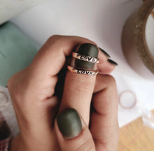 Load image into Gallery viewer, 3mm stamped ring
