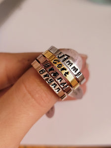 3mm stamped flat ring