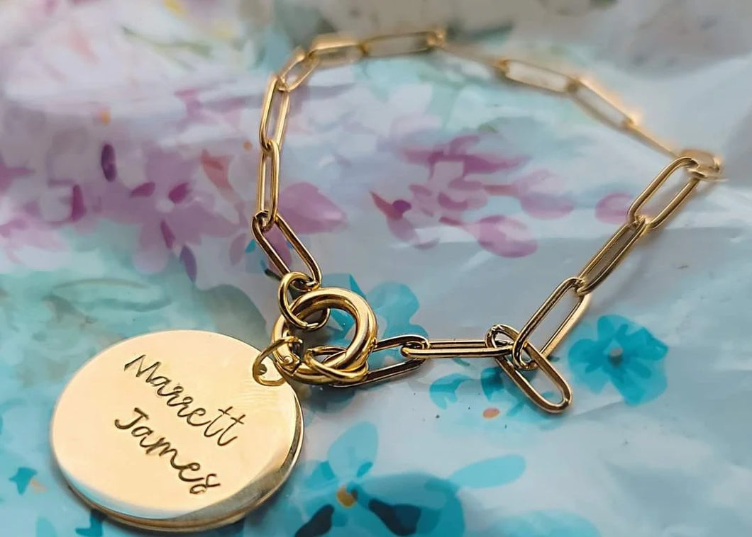 Pendant bracelet