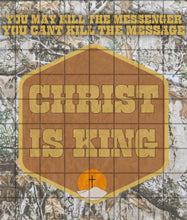 Load image into Gallery viewer, Christ is king orange

