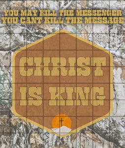 Christ is king orange