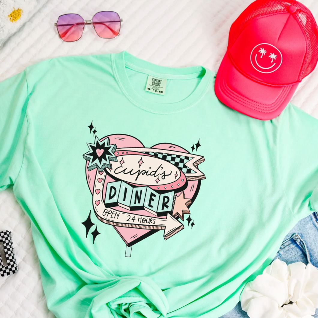 Cupid's Diner Tee