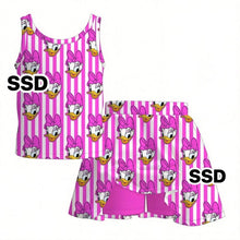 Load image into Gallery viewer, Custom Print Athletic Tank + Skort Set
