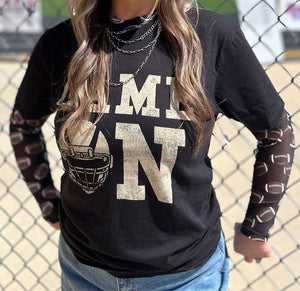 Football mesh long sleeve