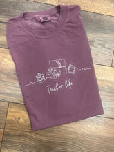 Load image into Gallery viewer, Teacher Life Line Art Embroidered
