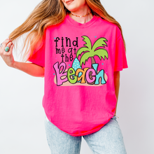 Load image into Gallery viewer, Find me at the beach
